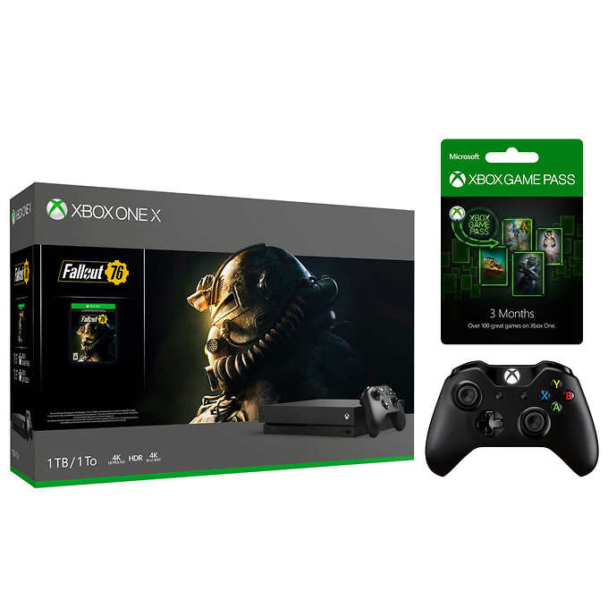 Xbox One X 1TB Fallout 76 Bundle